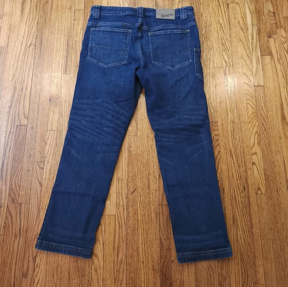 Duluth Trading Ballroom Double Flex Jeans Mens Size 34 × 30 Slim Fit Blue - Picture 6 of 7